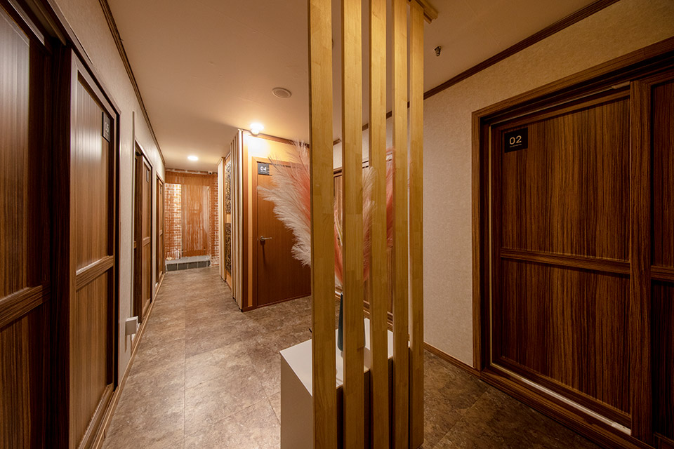 동탄역 주변 태국마사지 추천 매장 동탄역88타이의 전체적인 인테리어 모습