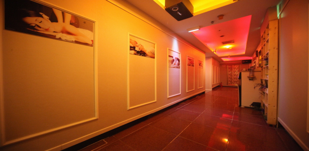 태국마사지 서비스가 제공되는 부평동 S클래스테라피 매장 내부 사진