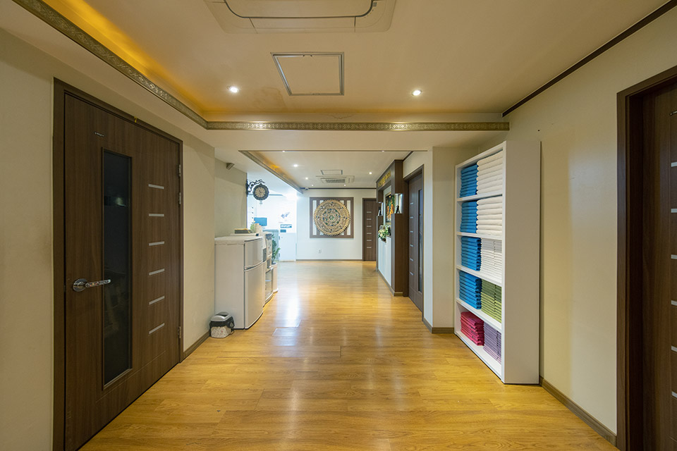 인창동 태국마사지 전문 왓포전통마사지의 아늑하고 프라이빗한 분위기