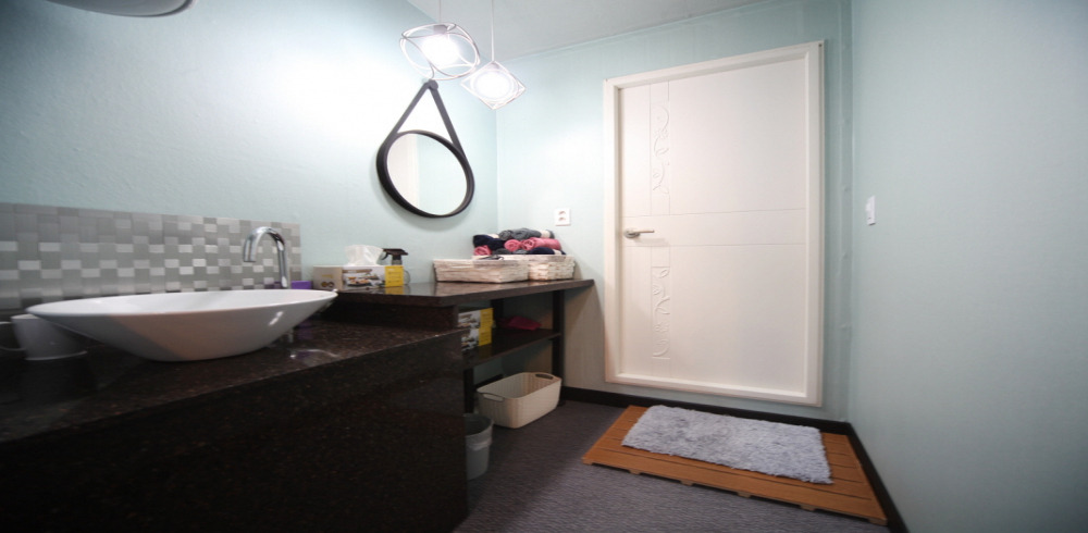 김량장동 태국관리사 마사지샵 천사스웨디시의 쾌적한 관리실 내부 모습