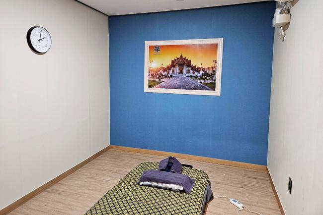 성서산업단지역,이곡역 주변 태국마사지 추천 매장 시원타이(구.신타이)의 전체적인 인테리어 모습