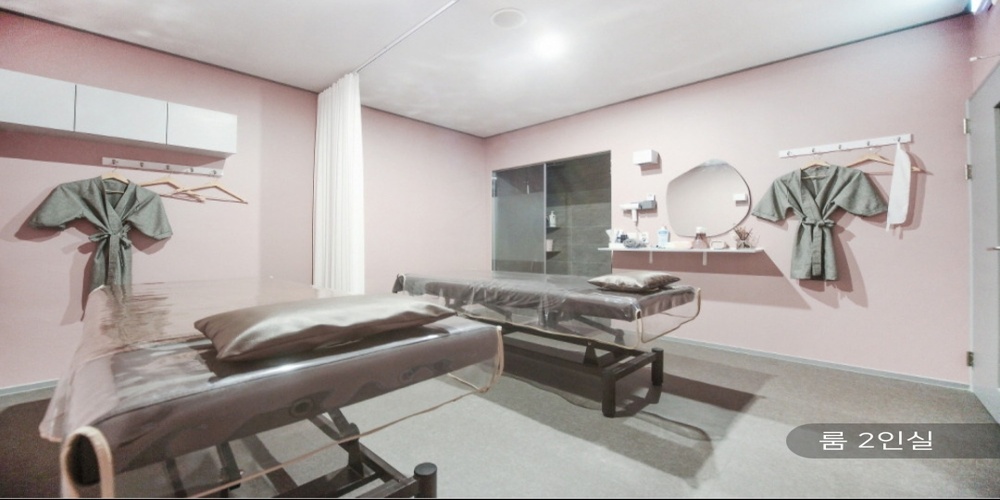 한국마사지 관리 전문 마사지 매장 아르떼테라피 내부 공간