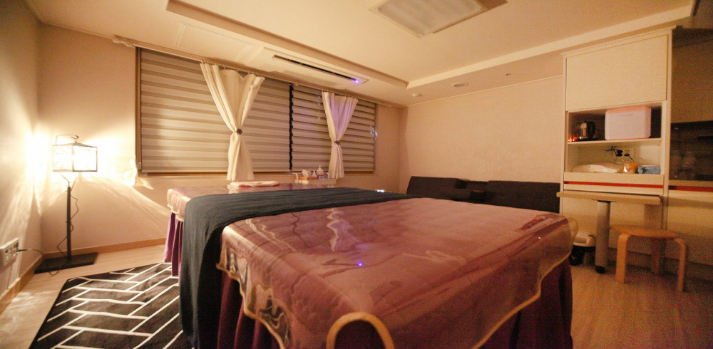 별내역 인근 한국관리사 마사지 전문 힐링수스웨디시의 아늑한 내부 시설 안내