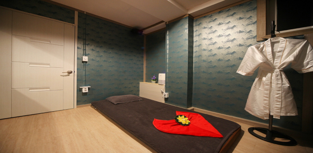 중랑역,먹골역,중화역,상봉역 주변 태국마사지 추천 매장 샵타이의 전체적인 인테리어 모습