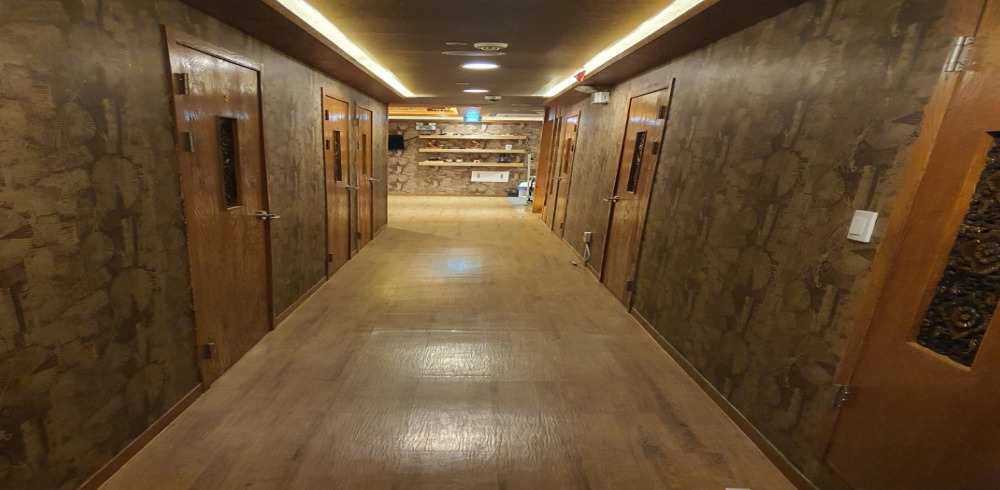 주변 태국마사지 추천 매장 세종더타이의 전체적인 인테리어 모습