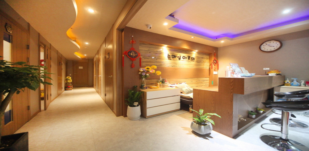 상현역 인근 중국관리사 마사지 전문 스마일아로마의 아늑한 내부 시설 안내