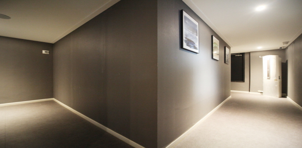 둔전리 중국마사지 전문 스위트아로마마사지의 깔끔하고 정돈된 내부 전경