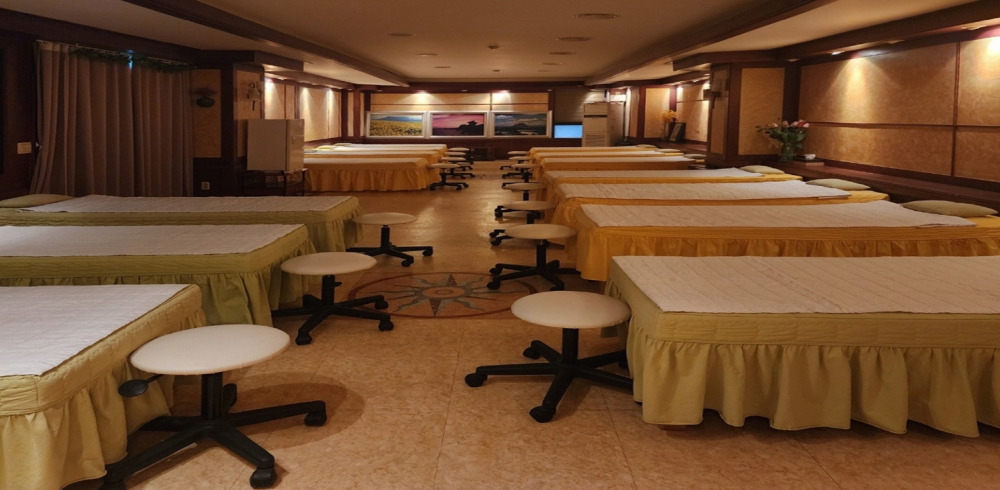 연동 인근 한국관리사 마사지 전문 제주발건강센터의 아늑한 내부 시설 안내