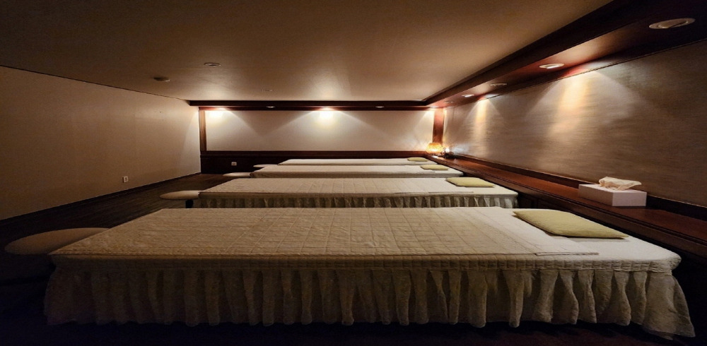 한국마사지 관리 전문 마사지 매장 제주발건강센터 내부 공간