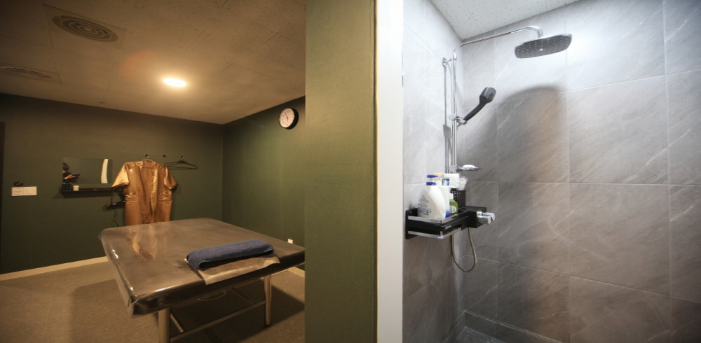 반송동 인근 한국관리사 마사지 전문 위너스웨디시의 아늑한 내부 시설 안내