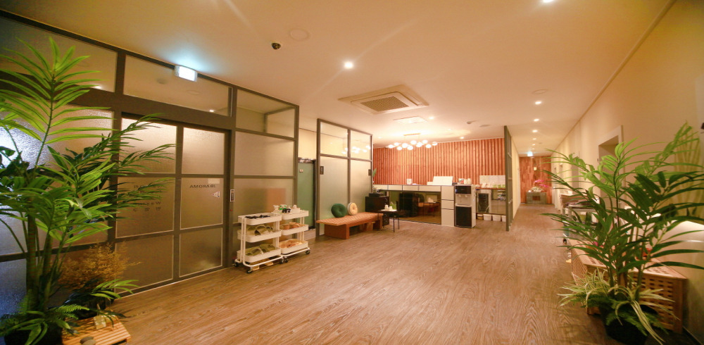 JB아로마 - 두산동 황금역,수성못역,어린이회관역 인근 한국마사지 전문 마사지 매장 전경