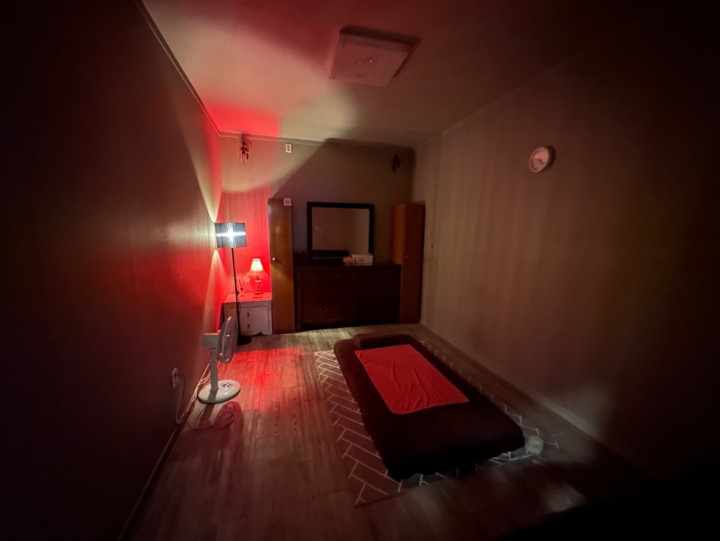 월평동 태국관리사 마사지샵 최고마사지의 쾌적한 관리실 내부 모습