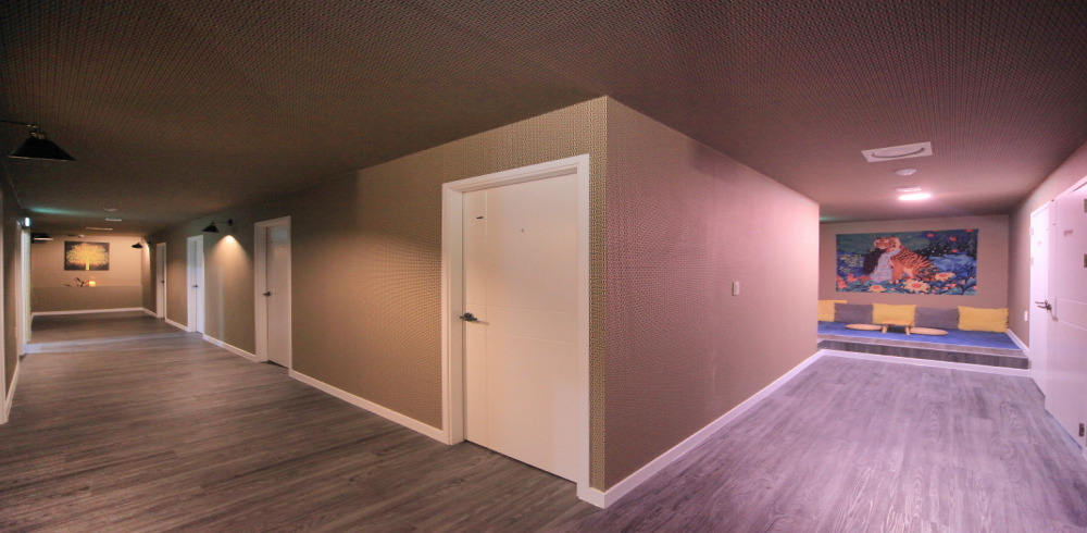 옥동 스웨디시 전문 마사지501의 깔끔하고 정돈된 내부 전경