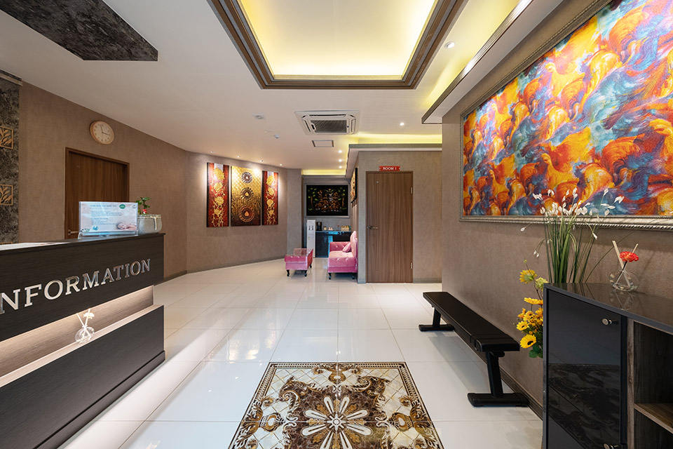 주변 태국마사지 추천 매장 창태국전통의 전체적인 인테리어 모습