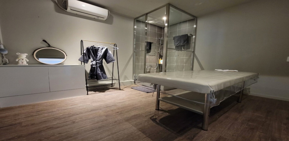 민락동 인근 한국관리사 마사지 전문 봄테라피의 아늑한 내부 시설 안내