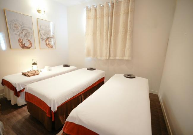 주변 한국마사지 추천 매장 발편한세상의 전체적인 인테리어 모습