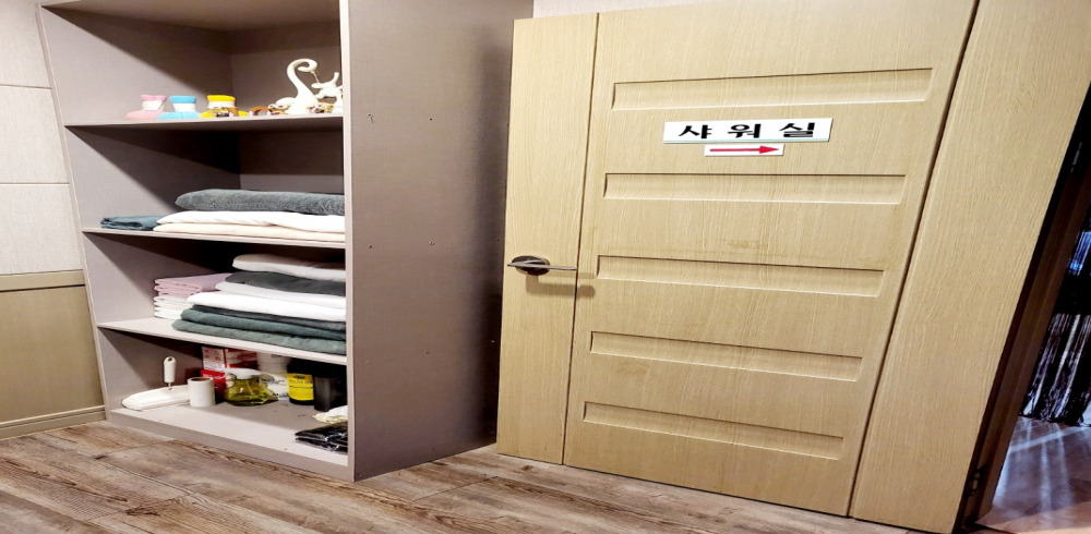 용해동 인근 태국관리사 마사지 전문 휴타이아로마의 아늑한 내부 시설 안내