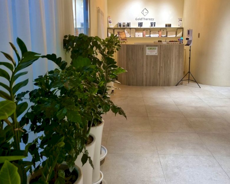 장유동 한국관리사 마사지샵 골드테라피의 쾌적한 관리실 내부 모습