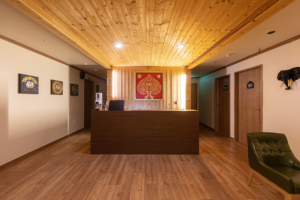 룬타이&아로마 - 달동 인근 태국마사지 전문 마사지 매장 전경