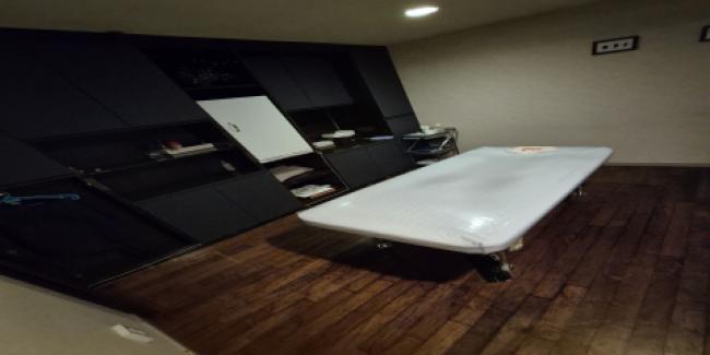 한국마사지 서비스가 제공되는 소공동 쉼테라피 매장 내부 사진