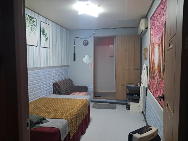 폭스마사지 - 옥산동 정평역 인근 한국마사지 전문 마사지 매장 전경