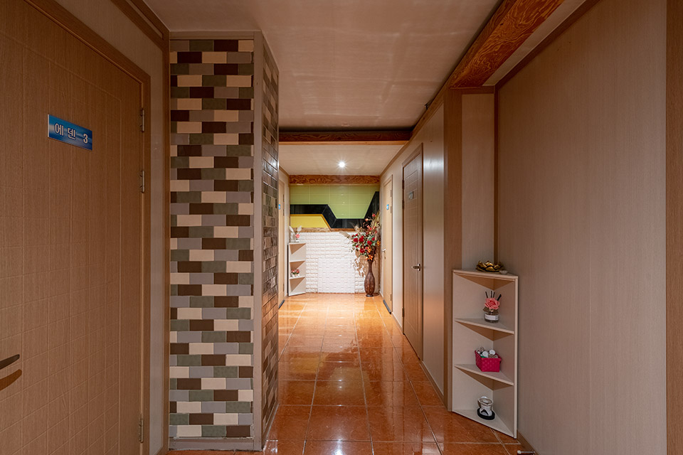 태국마사지 서비스가 제공되는 성건동 에덴마사지 매장 내부 사진