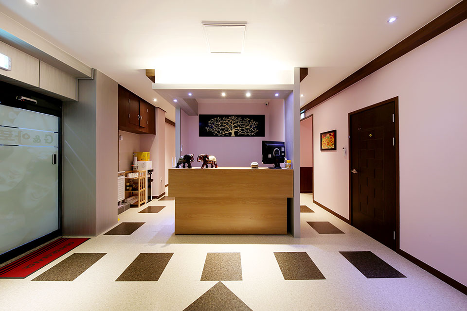 G&타이아로마 - 방촌동 해안역,방촌역 인근 태국마사지 전문 마사지 매장 전경