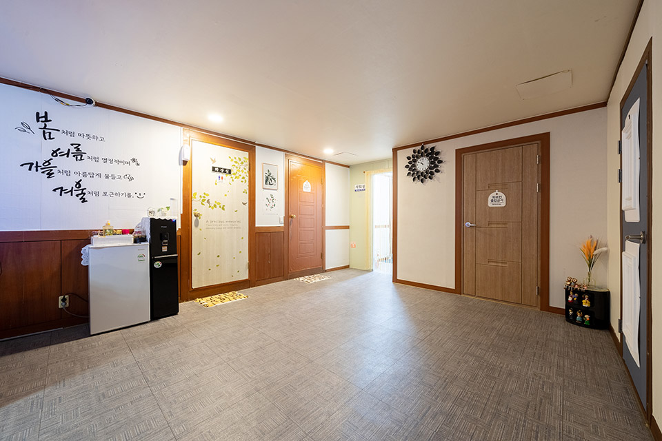 상인역,월촌역 주변 태국마사지 추천 매장 홈힐링마사지의 전체적인 인테리어 모습