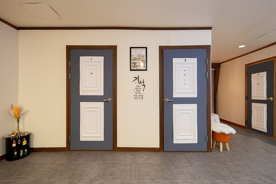 상인역,월촌역 인근 마사지 잘하는 곳 홈힐링마사지 청결하게 관리된 내부 시설