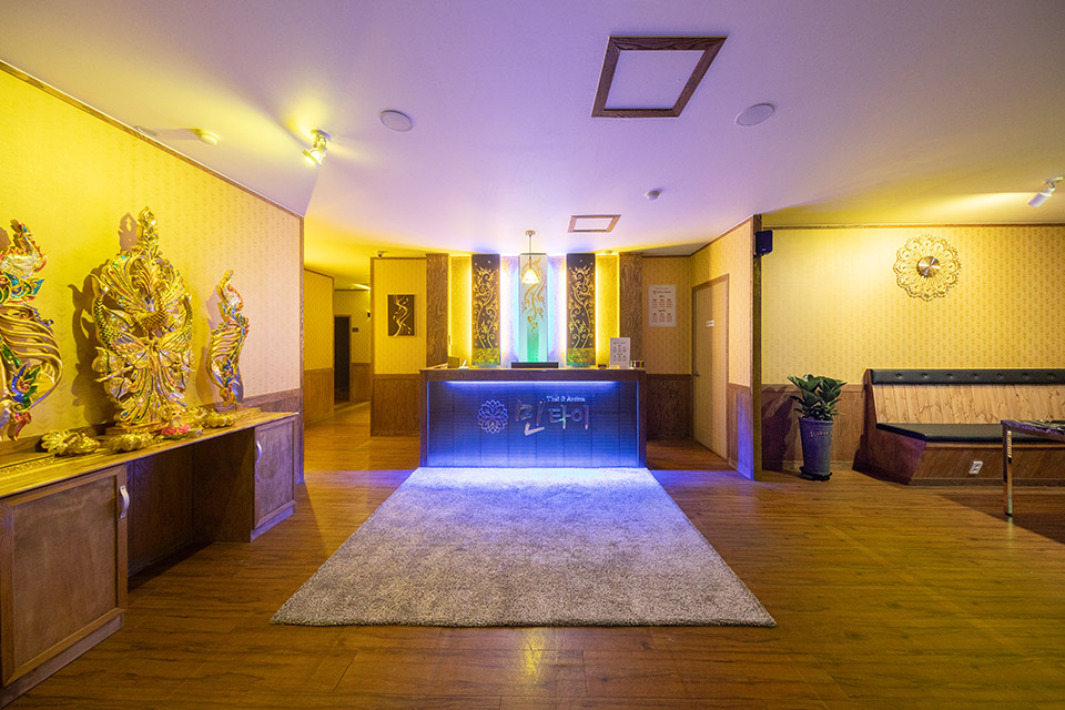 달동 태국마사지 전문 민타이&아로마의 아늑하고 프라이빗한 분위기