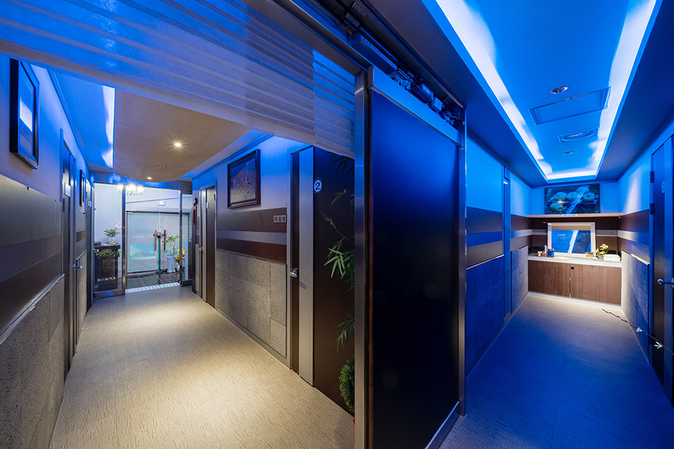 파라다이스시티역,운서역 주변 태국마사지 추천 매장 힐아로마의 전체적인 인테리어 모습