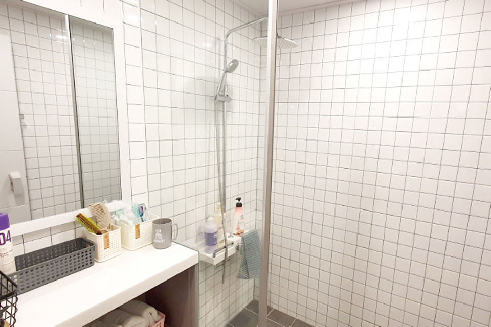 노형동 한국관리사 마사지샵 베라아로마의 쾌적한 관리실 내부 모습