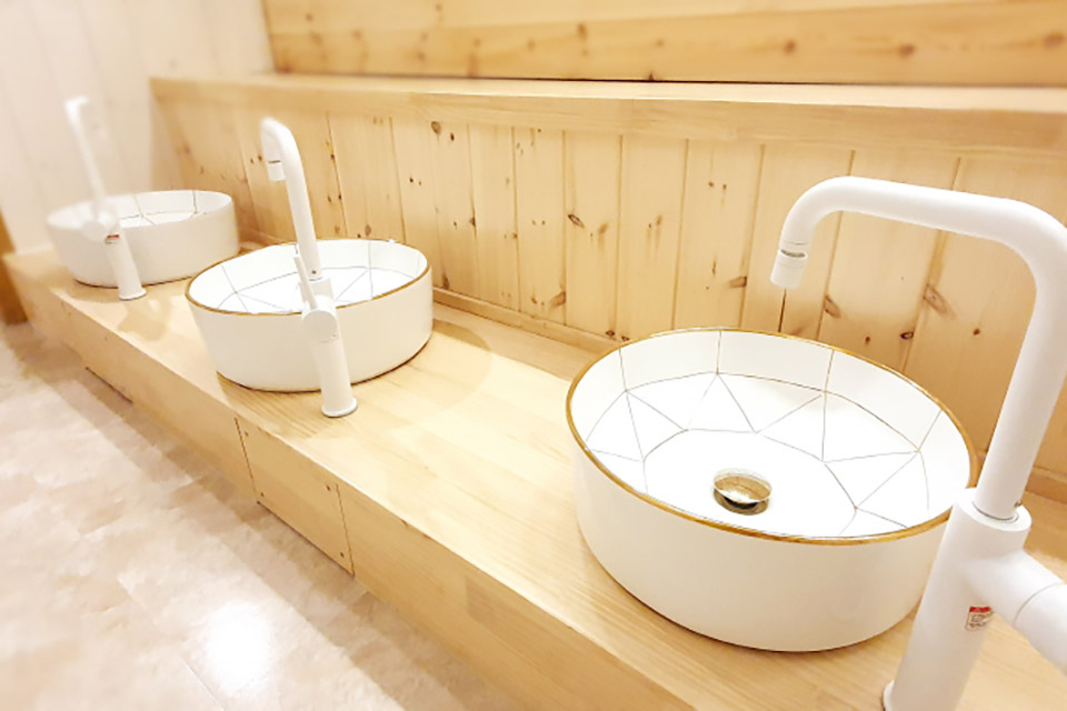 노형동 한국관리사 마사지샵 베라아로마의 쾌적한 관리실 내부 모습