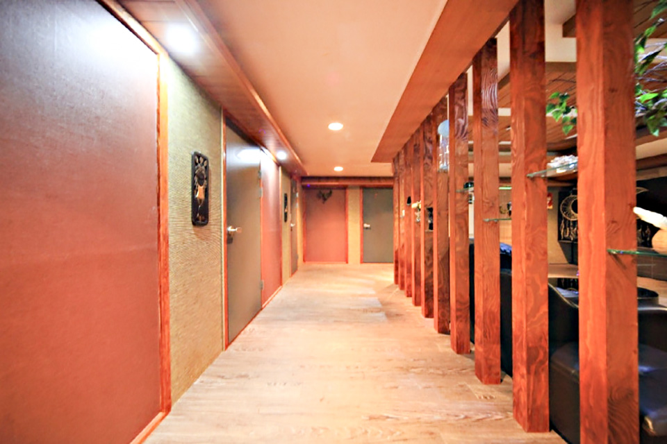 태국마사지 서비스가 제공되는 대청동 필타이 매장 내부 사진