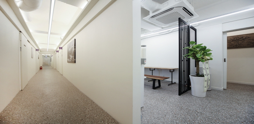 방이동 더힐링정통관리 주차가능, 샤워가능, 커플실, 단체예약, 남/여공용샵 완비된 시설 사진