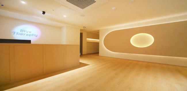 평촌역 인근 마사지 잘하는 곳 블루테라피 청결하게 관리된 내부 시설