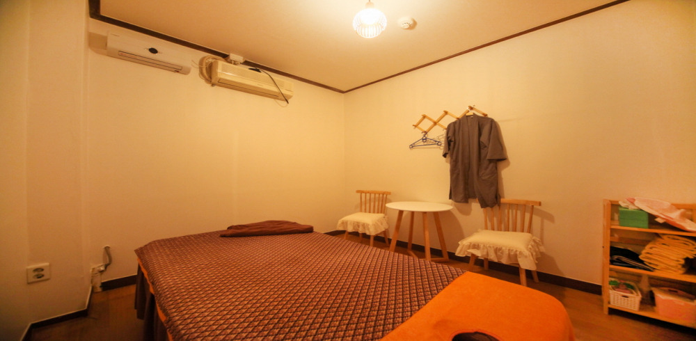 달동 인근 한국관리사 마사지 전문 글로리아로마의 아늑한 내부 시설 안내