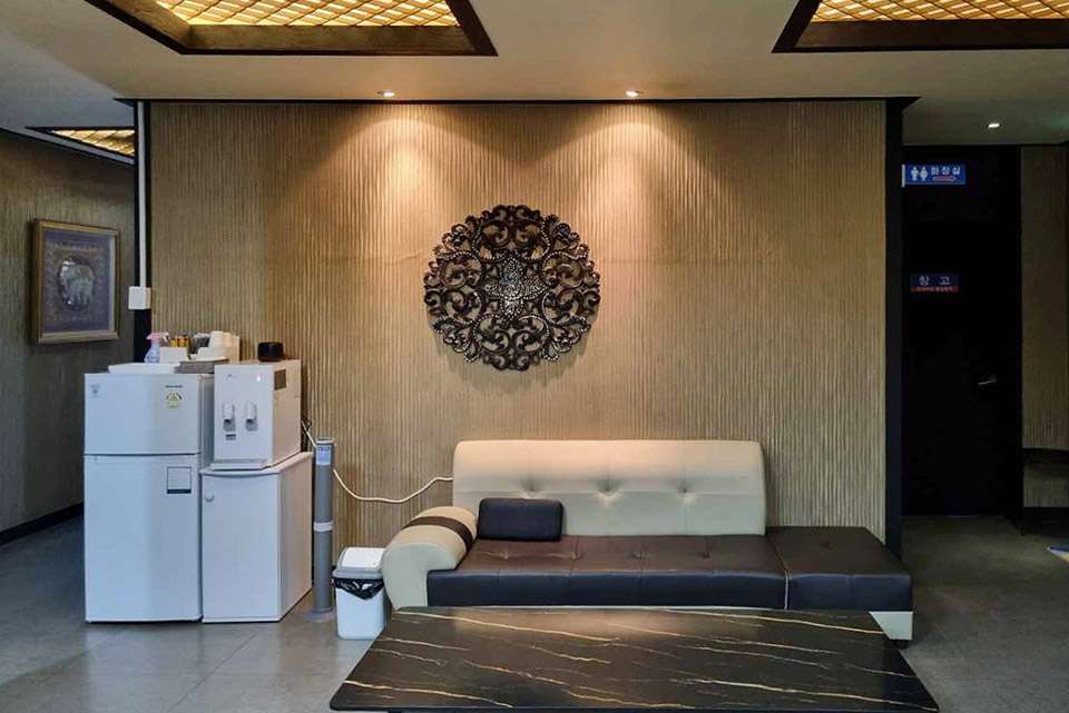 연향동 인근 태국관리사 마사지 전문 순천타이아로마의 아늑한 내부 시설 안내