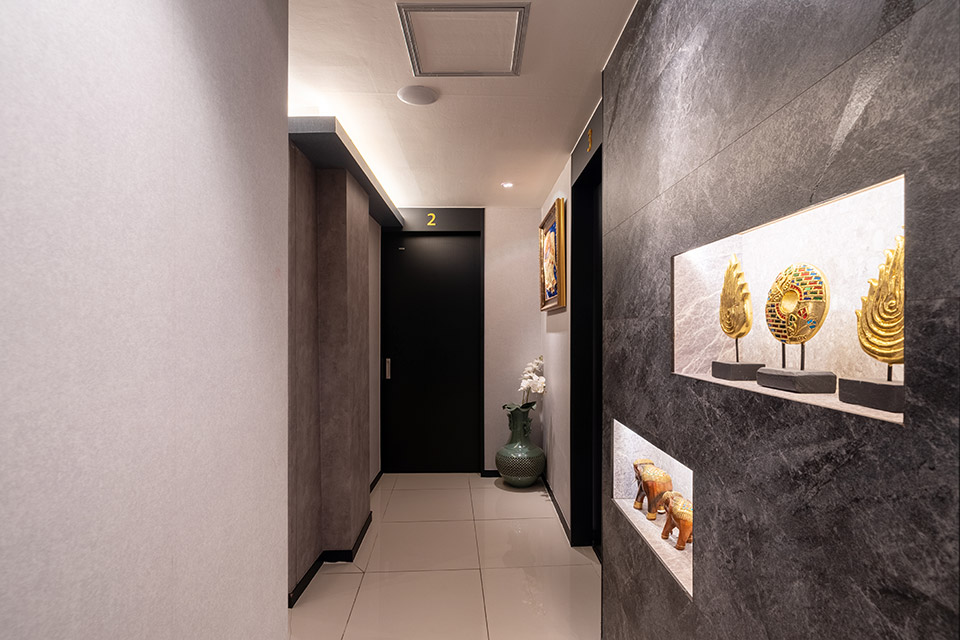 태국마사지 관리 전문 마사지 매장 그린타이퍼스티지 내부 공간