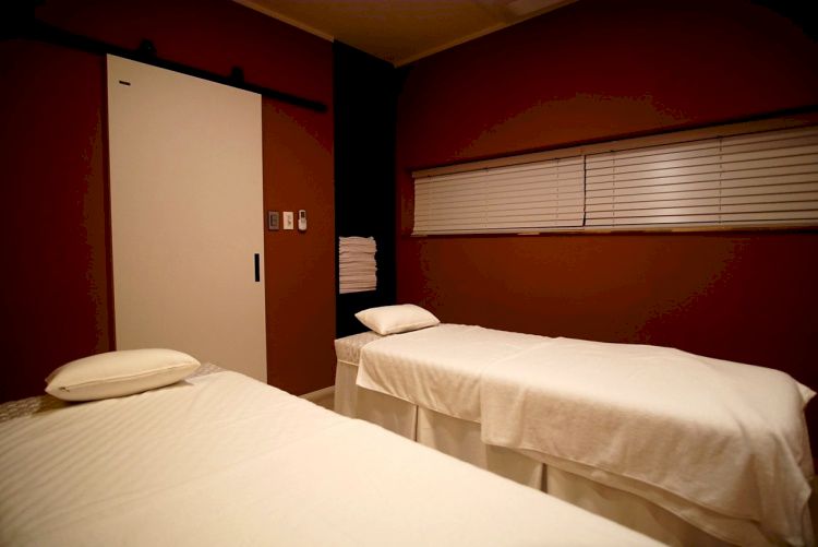 태국마사지 서비스가 제공되는 곽지리 노블아로마 매장 내부 사진