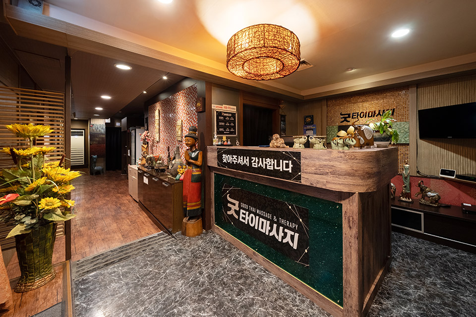 월곡역,상월곡역 주변 태국마사지 추천 매장 영타이의 전체적인 인테리어 모습