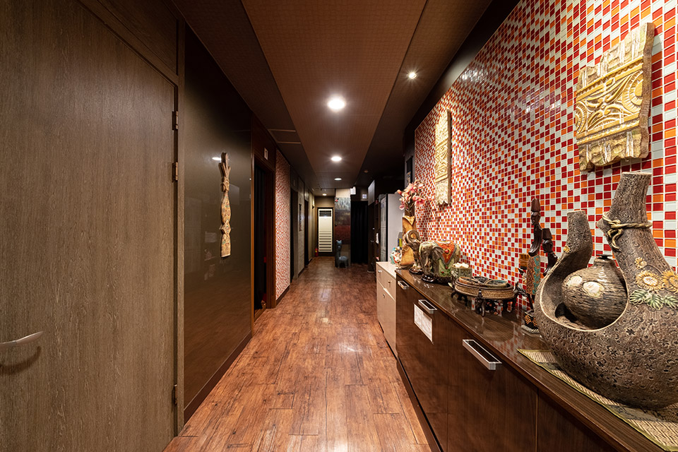 하월곡동 태국마사지 전문 영타이의 깔끔하고 정돈된 내부 전경