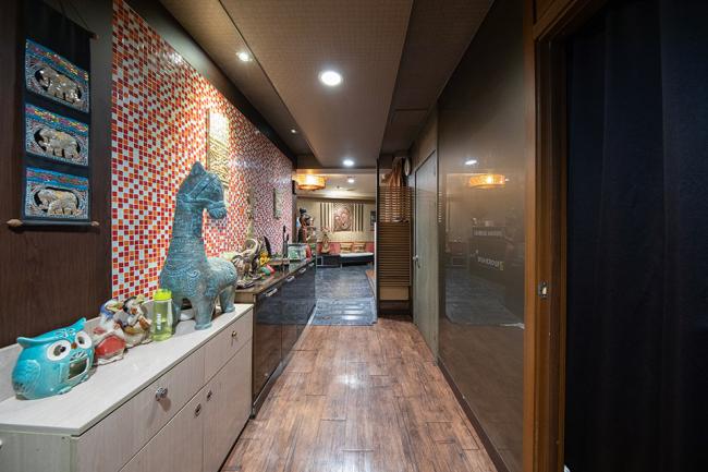 태국마사지 서비스가 제공되는 하월곡동 영타이 매장 내부 사진