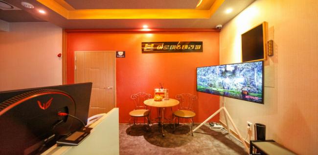 주변 태국마사지 추천 매장 본아로마의 전체적인 인테리어 모습