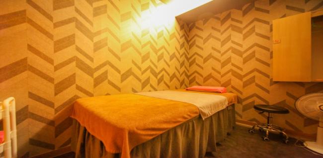 태국마사지 서비스가 제공되는 하길리 본아로마 매장 내부 사진