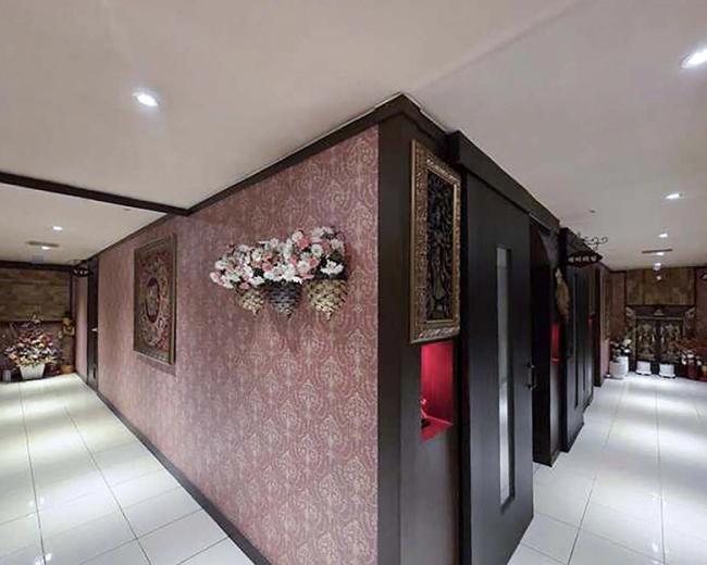 태국마사지 서비스가 제공되는 상남동 타이전통황실마사지 매장 내부 사진