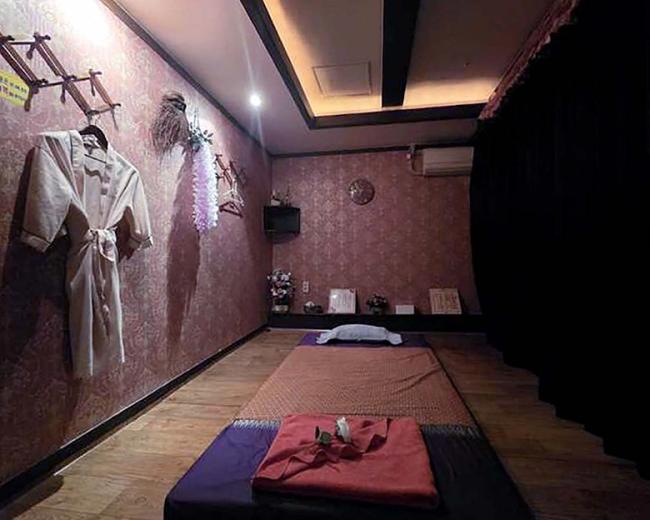 주변 태국마사지 추천 매장 타이전통황실마사지의 전체적인 인테리어 모습