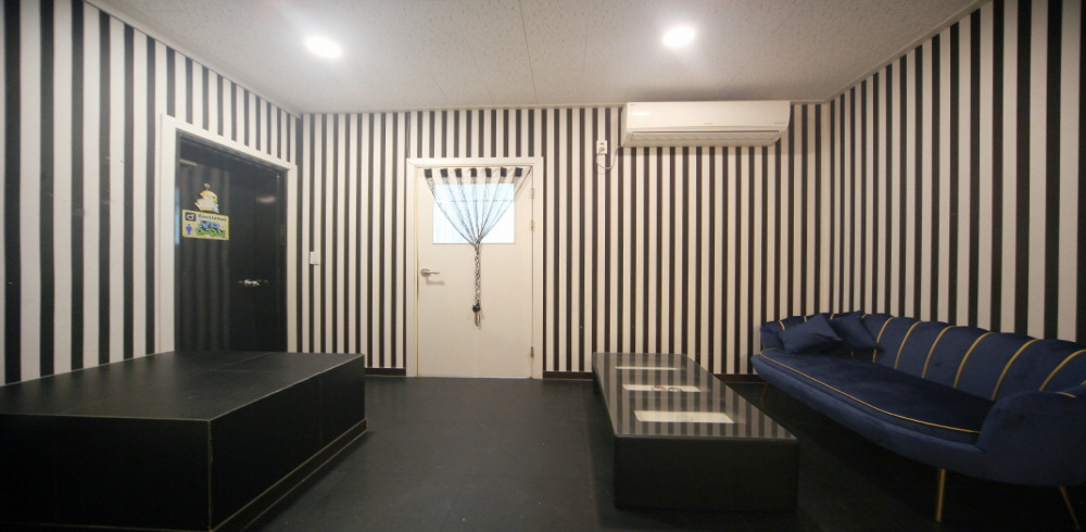 진사리 한국마사지 전문 힐링테라피의 아늑하고 프라이빗한 분위기