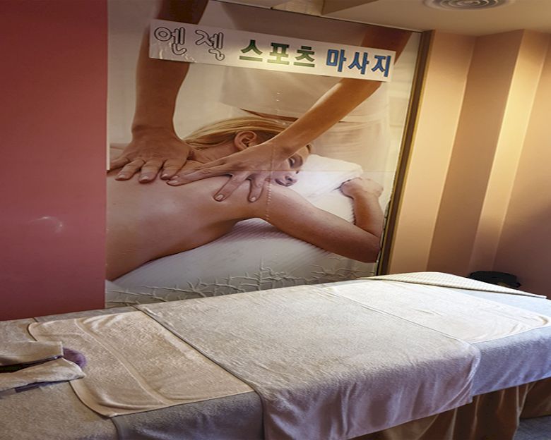 종합운동장역 주변 엔젤스포츠마사지 매장 주요 시설 및 인테리어 사진