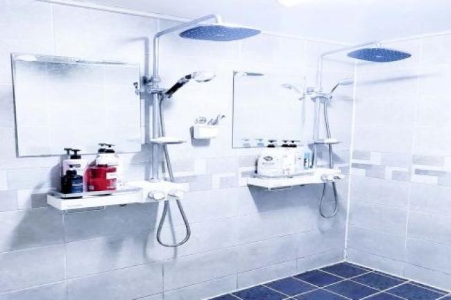 주변 태국마사지 추천 매장 큐타이마사지의 전체적인 인테리어 모습